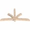 Ekena Millwork Davenport Smooth Timber Gable Bracket, Douglas Fir, 96"W x 56"H x 5 1/2"D x 5 1/2"F, 14/12 Pitch GBW096X56X0606DAV00SDF - alternate 4